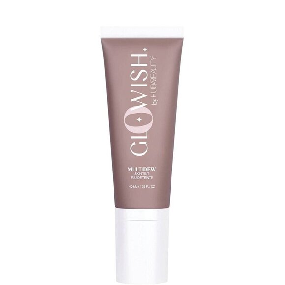 HUDA BEAUTY GloWish Multidew Vegan Skin Tint Foundation 05 Medium - Picture 1 of 6